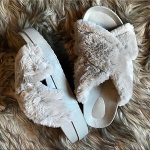 Cute Furry Sandals